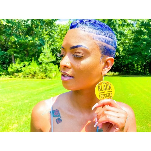 COPY - Get 6 pair Statement Hoop Earrings HBCU Melanin - Picture 4 of 12